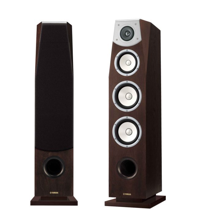Yamaha-200W-Floor-standing-Speaker-NS-F901-Dark-brown
