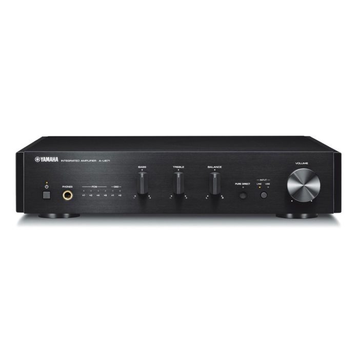 Yamaha-Slim-Integrated-Amplifier-A-U670-Black Yamaha Slim Integrated Amplifier A-U670 Black