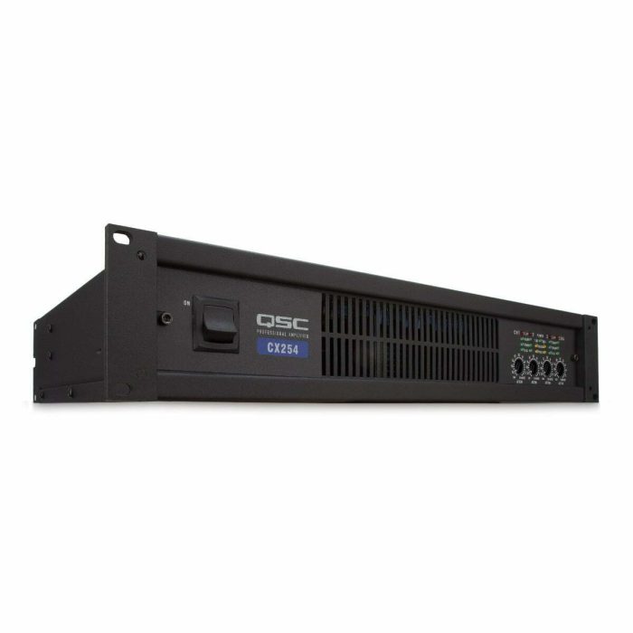 QSC 4 Channel Professional Power Amplifier CX254 QSC CX254