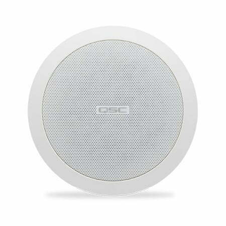 QSC Acoustic Coverage AC-C4T-nb Ceiling Speaker QSC AC-C4T-nb