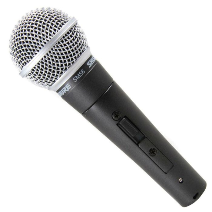 Shure SM58 Cardioid Dynamic Vocal Microphone with OnOff Switch