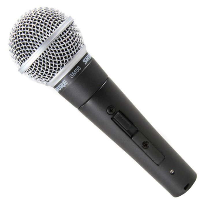 Shure SM58 Cardioid Dynamic Vocal Microphone with OnOff Switch Shure SM58 Cardioid Dynamic Vocal Microphone with OnOff Switch