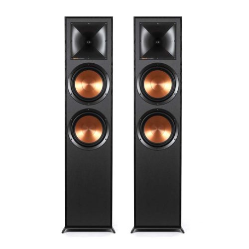 Klipsch Reference R-820-F floorstanding speakers.